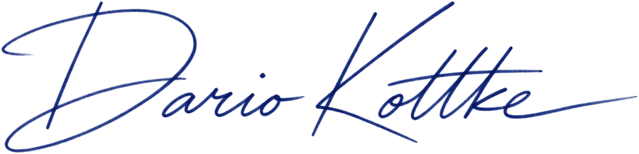 Unterschrift von Dario Kottke